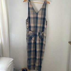 Free People Tie Jumpsuit